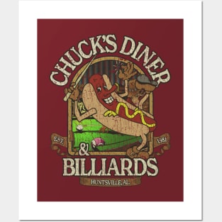 Chucks Diner & Billiards 1981 Posters and Art